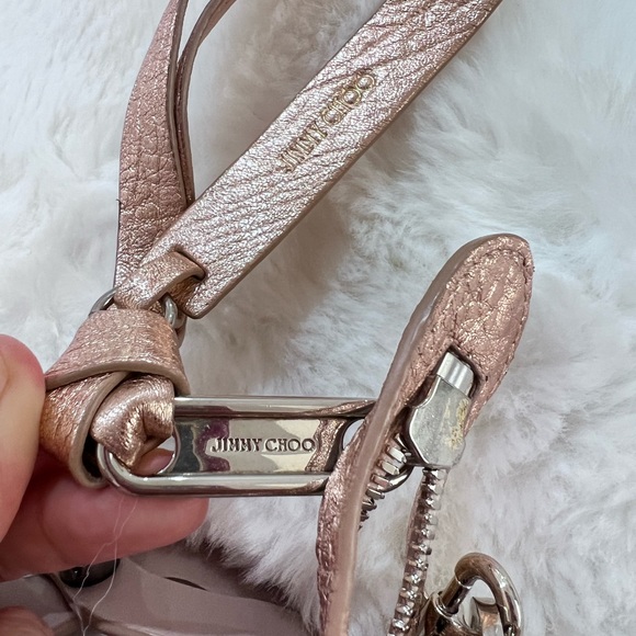 Jimmy Choo Women's Metallic Rose Gold bag - Picture 10 of 14